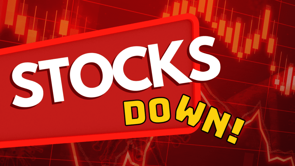 stocks down
